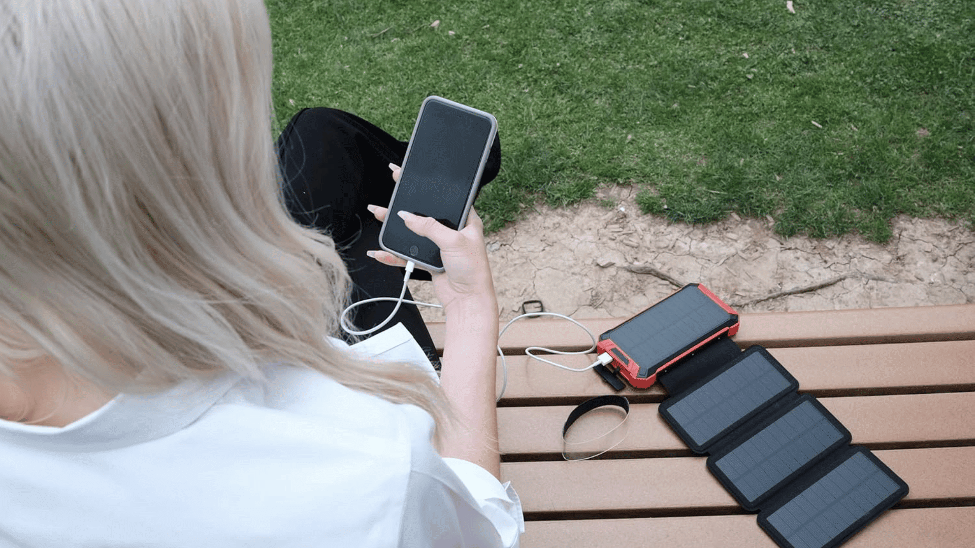 Solar-Powered Phone Charger; Photo: Amazon Solar-Powered Phone Charger; Photo: Amazon